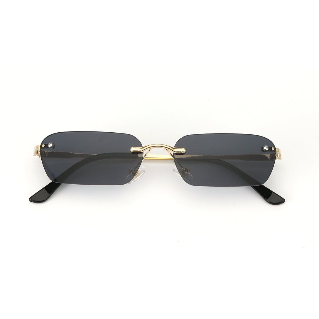Onyx Drift Rectangle UV400 Protective Sunglasses