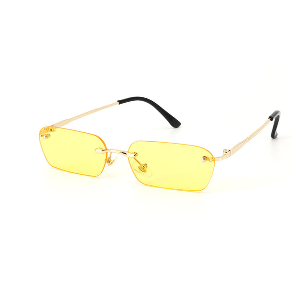 Kartik Aaryan Micro Sunglasses-Yellow