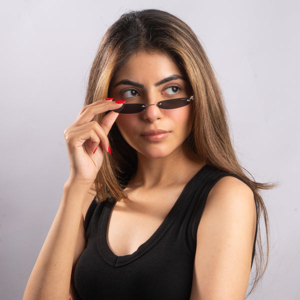 Kartik Aaryan Micro Sunglasses-Black