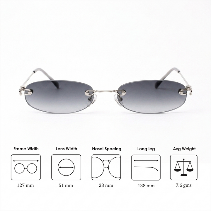 Kartik Aaryan Micro Shades-Black