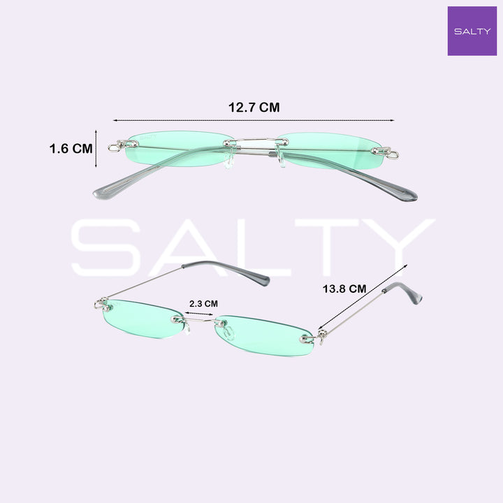 Kartik Aaryan Micro Sunglasses-Green