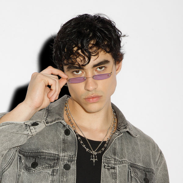 Kartik Aaryan Micro Shades-Purple