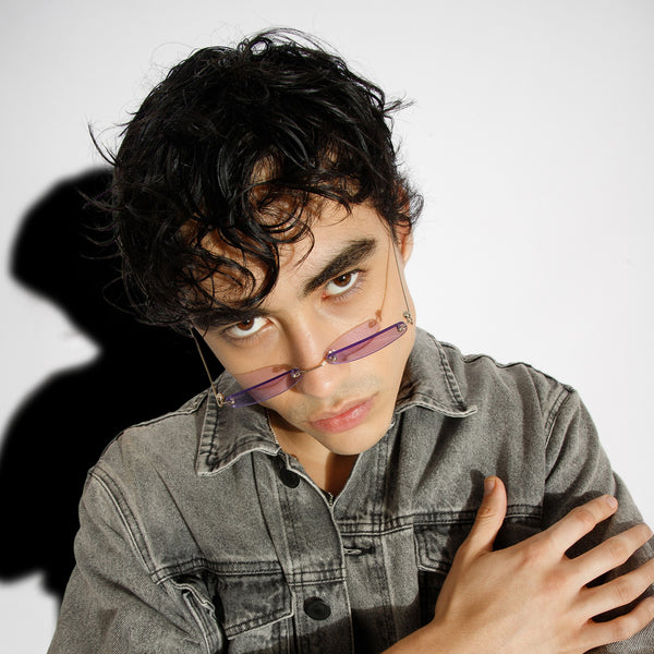 Kartik Aaryan Micro Shades-Purple