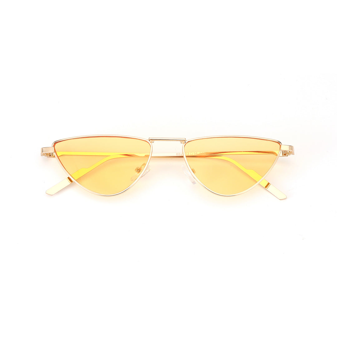 Mellowtop Cat Eye Sunglasses - Yellow