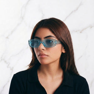 Iceberry Transparent Bold Blue Shades