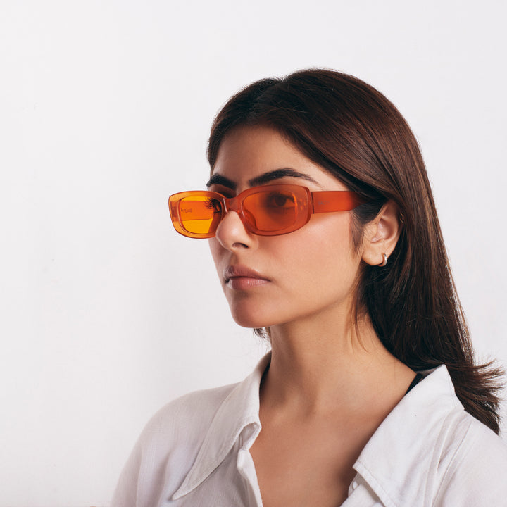 Tangerine Transparent Trendy Orange Shades