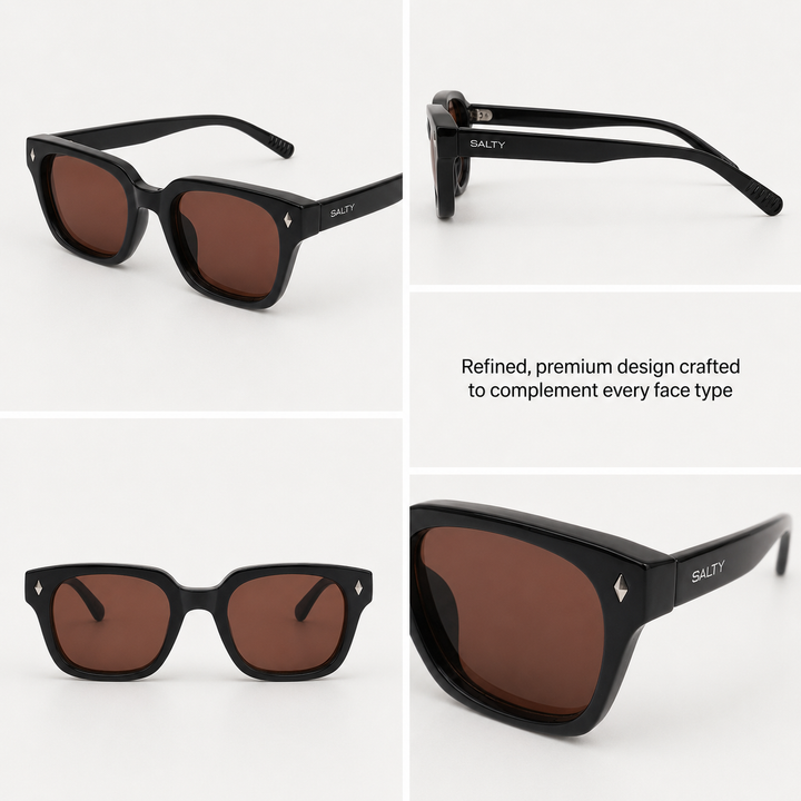Mocha Curve Luxury Sunglasses