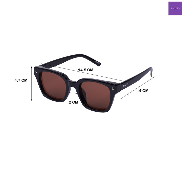 Mocha Curve Luxury Sunglasses
