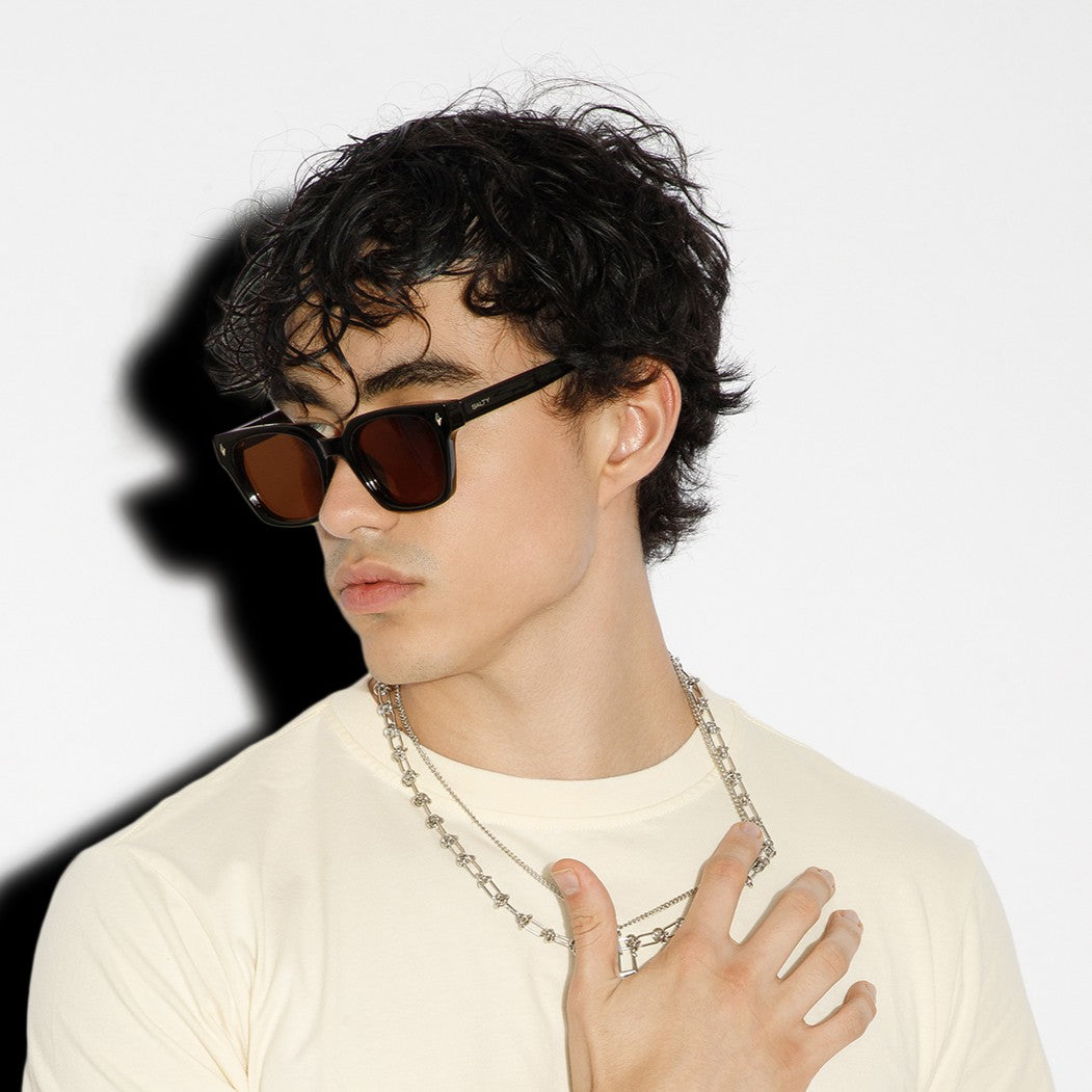 Mocha Curve Luxury Sunglasses for Men