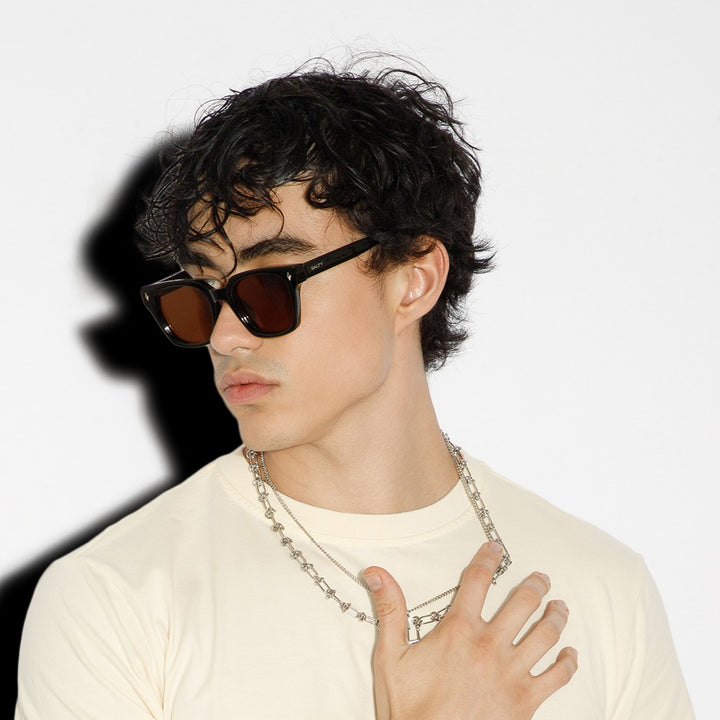 Mocha Curve Luxury Sunglasses for Men