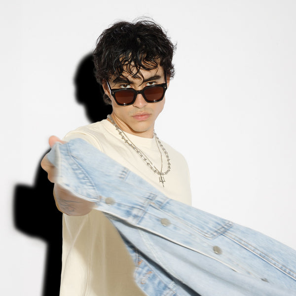 Mocha Curve Luxury Sunglasses for Men