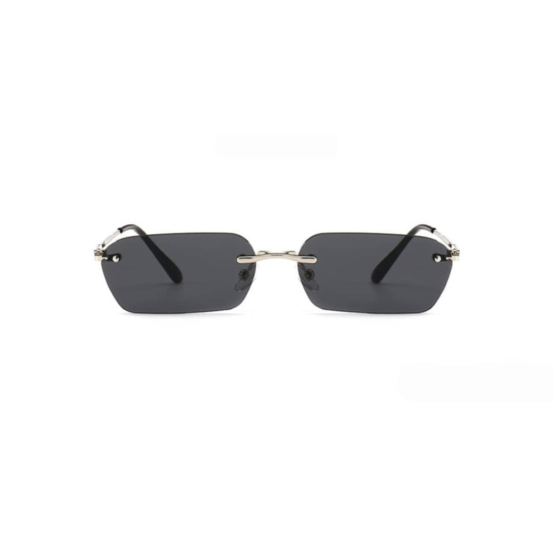 Onyx Drift Silver UV400 Protective Sunglasses