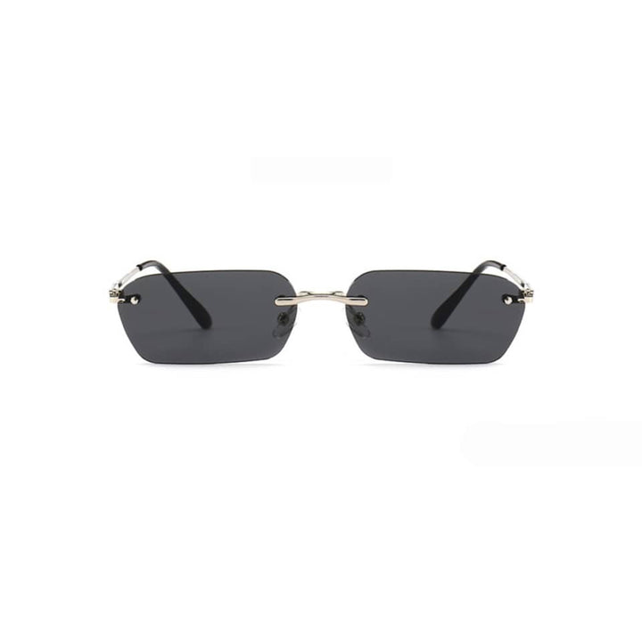 Onyx Drift Silver UV400 Protective Sunglasses
