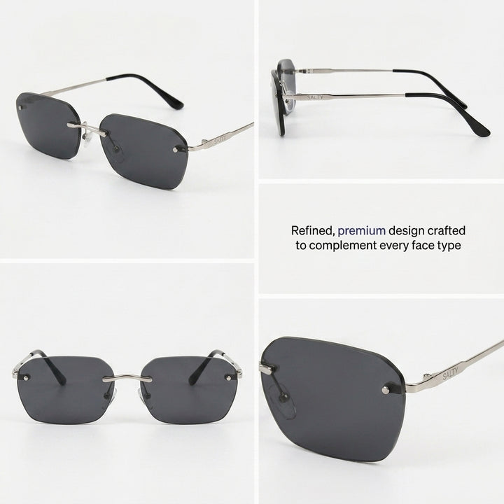 Silver Onyx Drift UV400 Protective Sunglasses