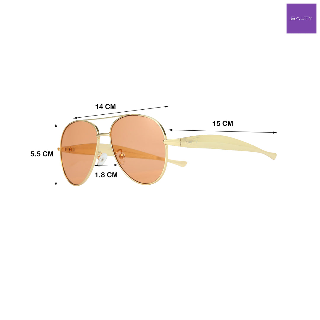 Sunset Aviator Shades