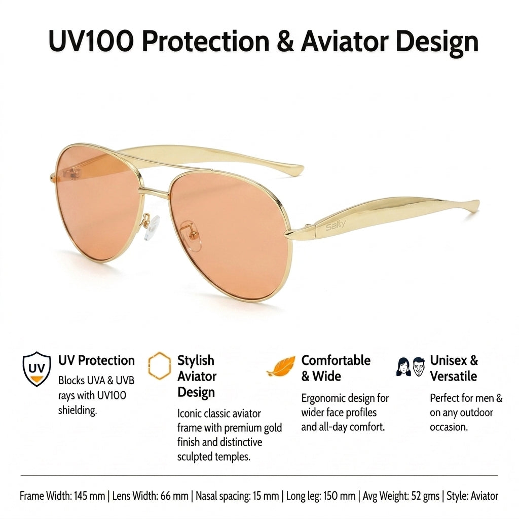 Sunset Aviator Shades