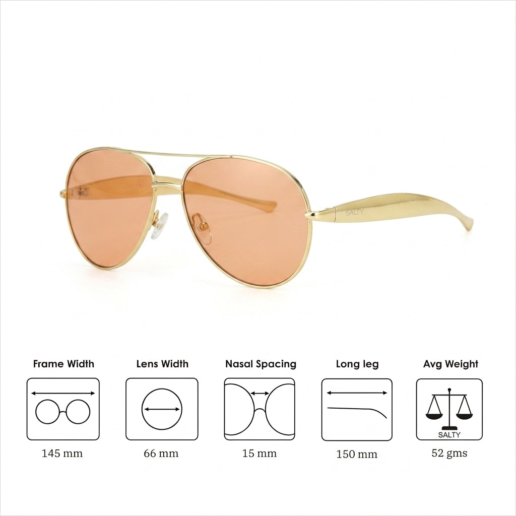 Sunset Aviator Shades