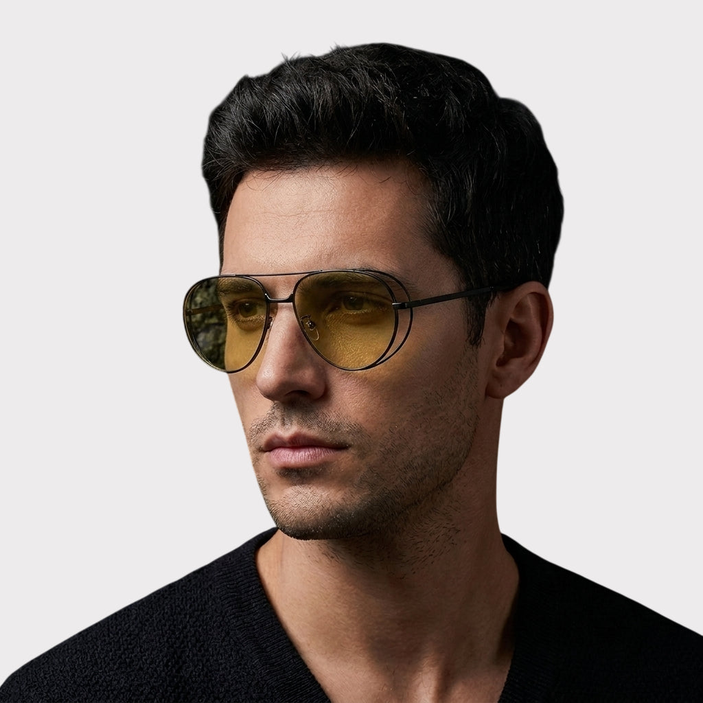 Sunny Horizon Aviators for Men