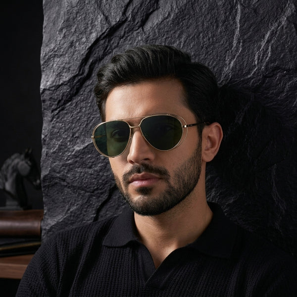 Forest Aviators Shades