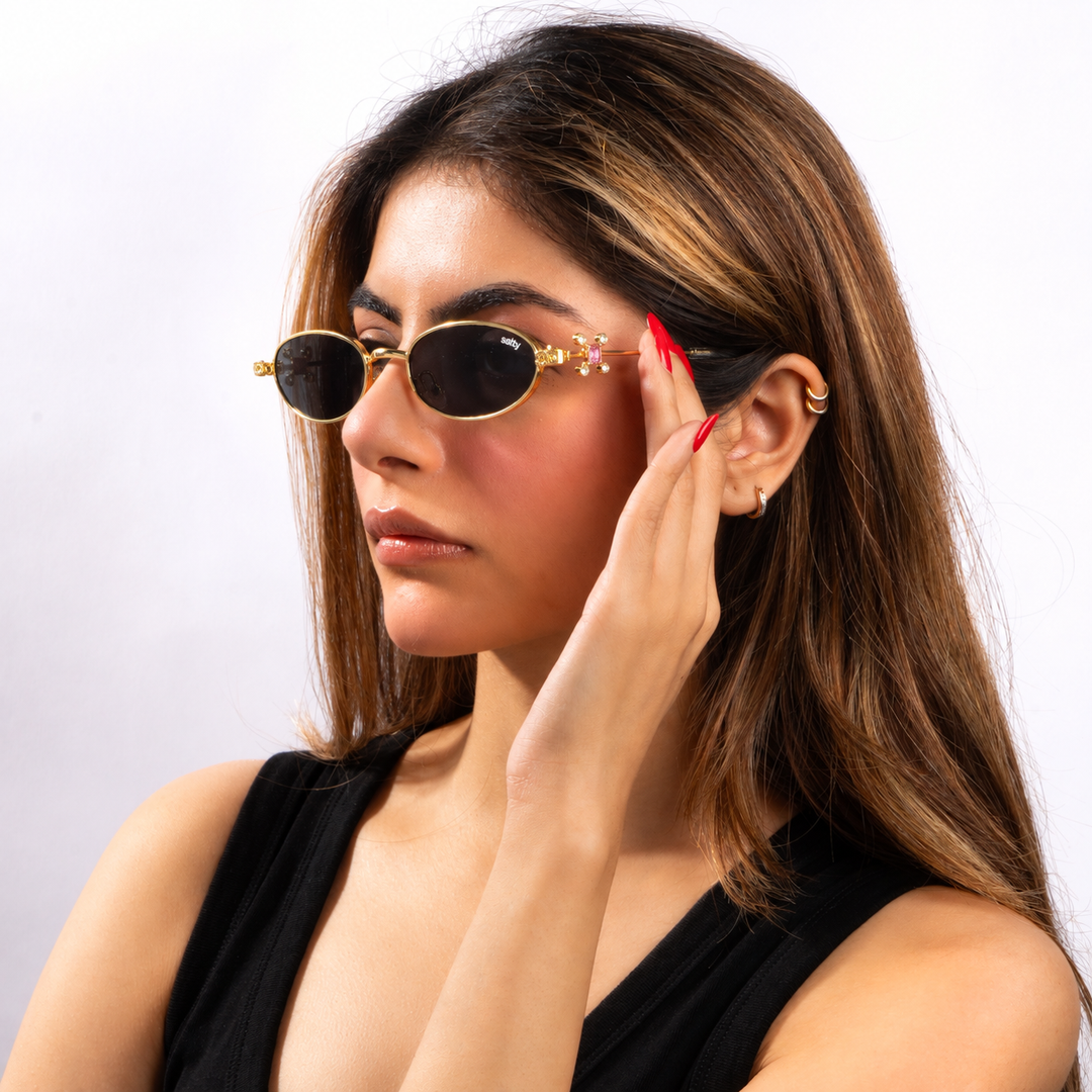 Blushstone Gold Sunglasses