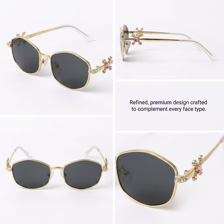 Blushstone Gold Sunglasses