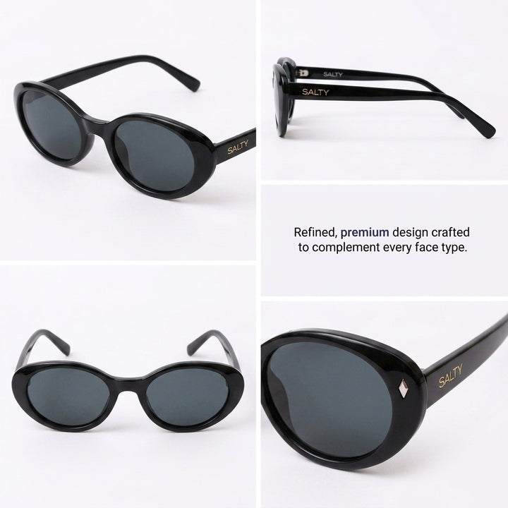 Obscura Oval Classic Shades - Black