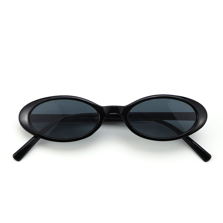 Obscura Oval Classic Shades - Black | Salty