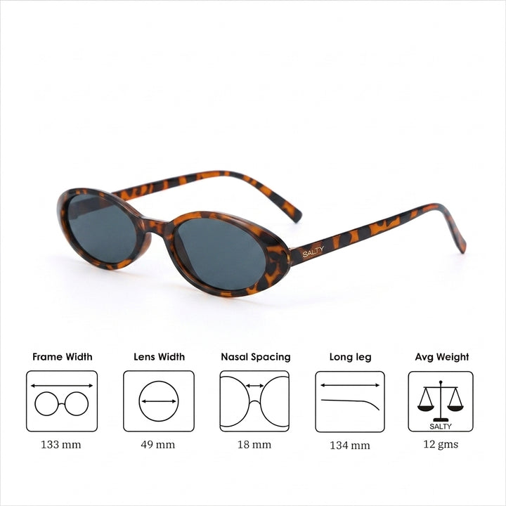Obscura Oval Classic Shades - Demi