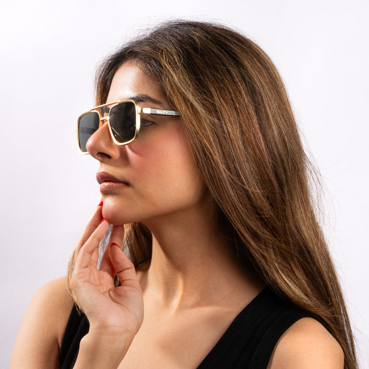 Aero Edge Navigator Shades - Gold