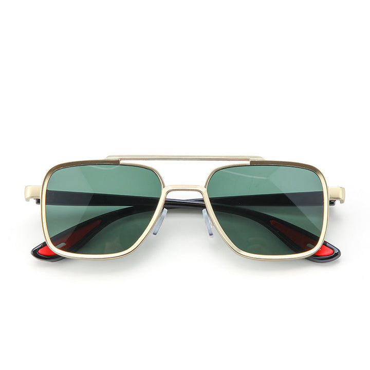 Aero Edge Navigator Shades - Gold | Salty