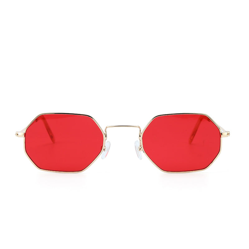 Hexara Edge Luxe Sunglasses - Gold | Salty