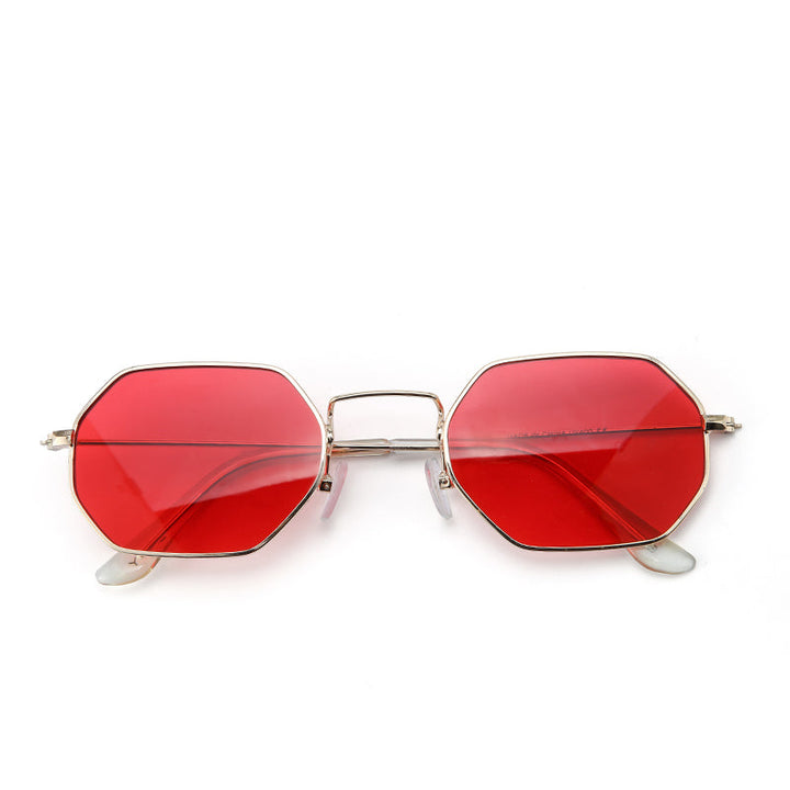 Hexara Edge Luxe Sunglasses - Gold | Salty
