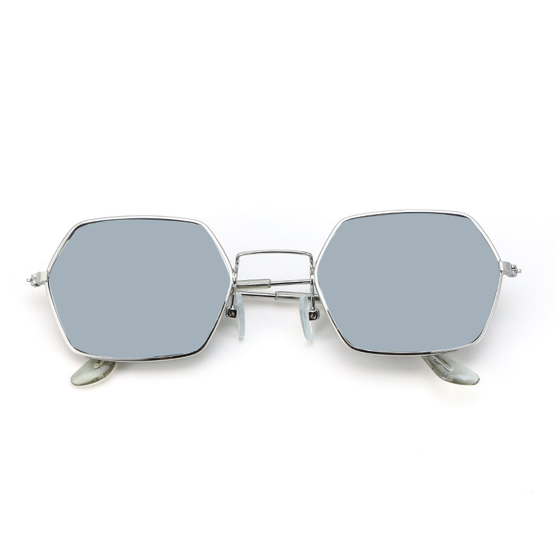Hexara Edge Luxe Sunglasses - Silver | Salty