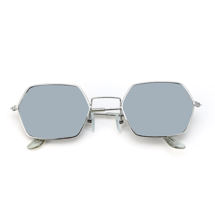 Hexara Edge Luxe Sunglasses - Silver | Salty