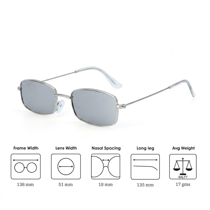 Silver Mist Slim Shades
