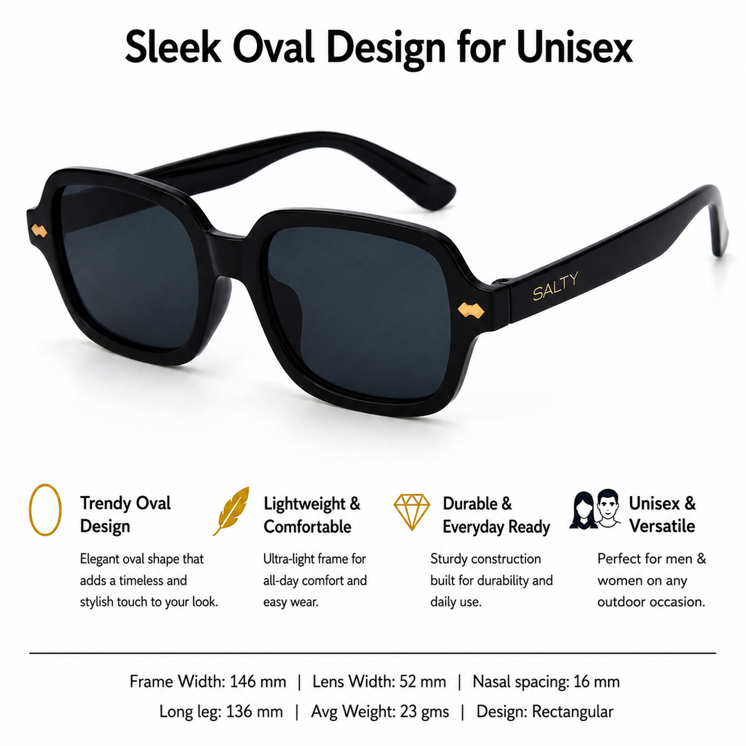 Signature Block Shades – Black
