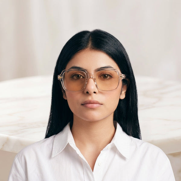 Champagne Block Shades – Nude