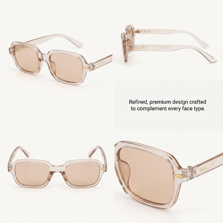 Champagne Block Shades – Nude