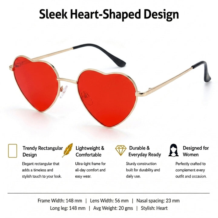 Scarlet Heart Sunglasses