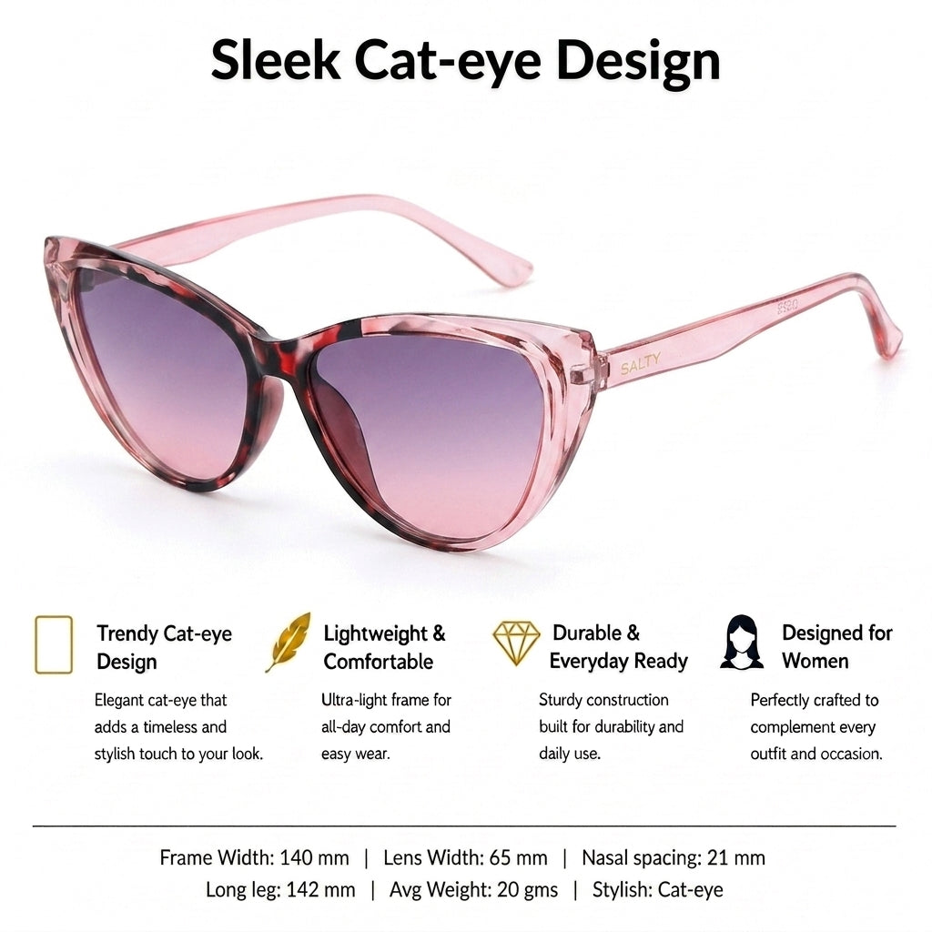 Rosé Bloom Sunglasses