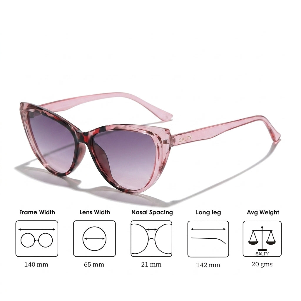 Rosé Bloom Sunglasses