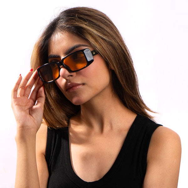 Solstice Mosaic Sunglasses - Black