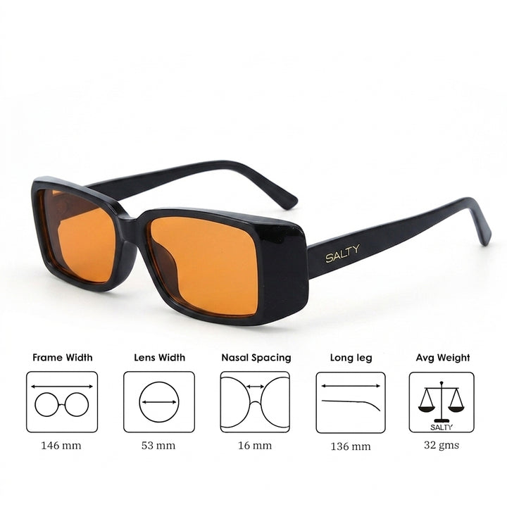 Solstice Mosaic Sunglasses - Black