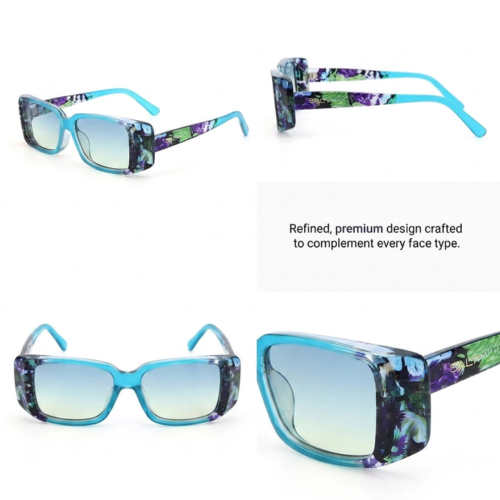 Solstice Mosaic Sunglasses - Blue