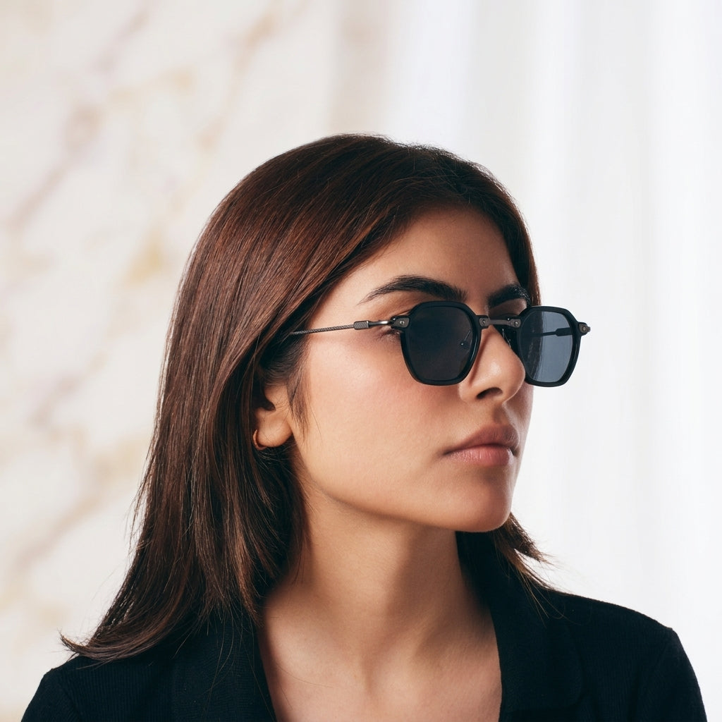 Classic Slim Edge Shades - Black | Salty