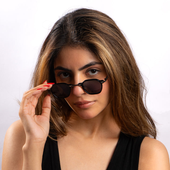 Classic Slim Edge Shades - Black