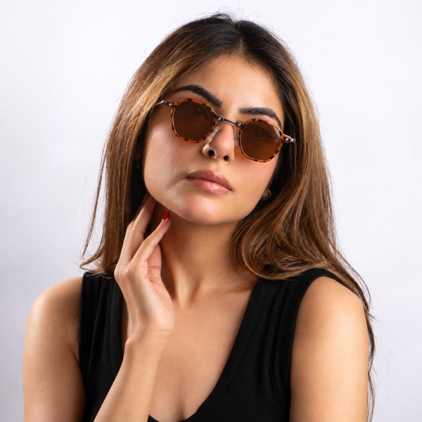 Classic Slim Edge Shades - Brown