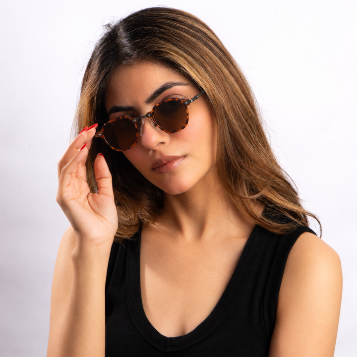 Classic Slim Edge Shades - Brown