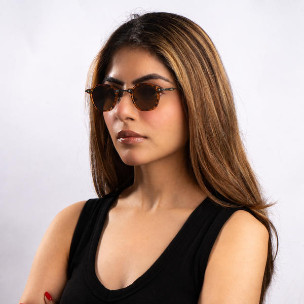 Classic Slim Edge Shades - Brown
