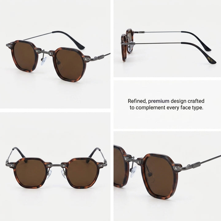 Classic Slim Edge Shades - Brown